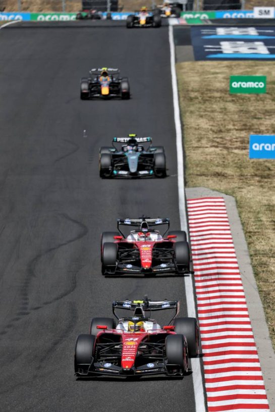 Lewis Hamilton (GBR) Scuderia Ferrari SF-26.
26.07.2026. Formula 1 World Championship, Rd 11, Hungarian Grand Prix, Budapest, Hungary, Race Day.
- www.xpbimages.com, EMail: requests@xpbimages.com © Copyright: Moy / XPB Images