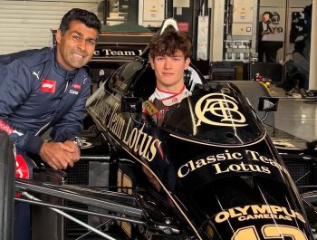 Bearman moved to tears after driving Senna’s iconic Lotus