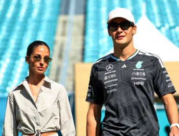 Russell announces engagement in romantic beachside proposal