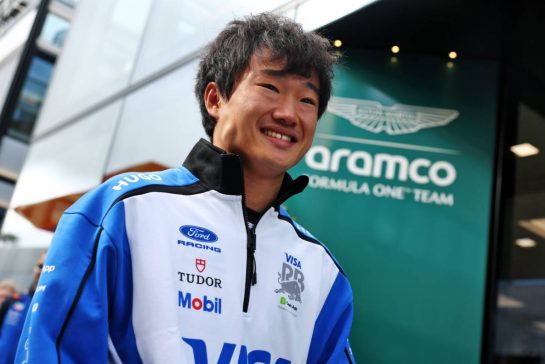 Yuki Tsunoda (JPN) Racing Bulls Reserve Driver.
20.08.2026. Formula 1 World Championship, Rd 12, Dutch Grand Prix, Zandvoort, Netherlands, Preparation Day.
- www.xpbimages.com, EMail: requests@xpbimages.com © Copyright: Bearne / XPB Images