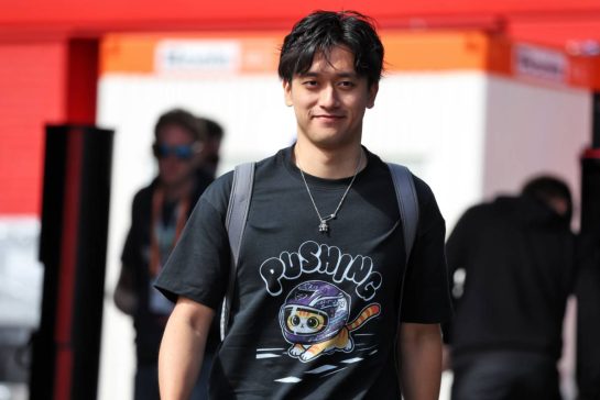 Zhou Guanyu (CHN) Cadillac Formula 1 Team Reserve Driver.
20.08.2026. Formula 1 World Championship, Rd 12, Dutch Grand Prix, Zandvoort, Netherlands, Preparation Day.
- www.xpbimages.com, EMail: requests@xpbimages.com © Copyright: Bearne / XPB Images