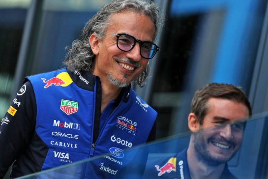 Laurent Mekies (FRA) Red Bull Racing Team Principal and CEO.
20.08.2026. Formula 1 World Championship, Rd 12, Dutch Grand Prix, Zandvoort, Netherlands, Preparation Day.
- www.xpbimages.com, EMail: requests@xpbimages.com © Copyright: Moy / XPB Images