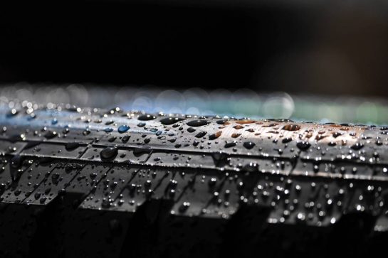 Pirelli tyres covered in rain drops.
20.08.2026. Formula 1 World Championship, Rd 12, Dutch Grand Prix, Zandvoort, Netherlands, Preparation Day.
- www.xpbimages.com, EMail: requests@xpbimages.com © Copyright: Moy / XPB Images