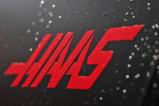 Haas F1 Team logo.
20.08.2026. Formula 1 World Championship, Rd 12, Dutch Grand Prix, Zandvoort, Netherlands, Preparation Day.
- www.xpbimages.com, EMail: requests@xpbimages.com © Copyright: Moy / XPB Images
