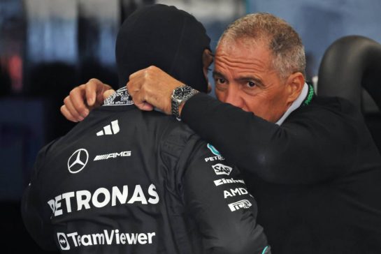 (L to R): Andrea Kimi Antonelli (ITA) Mercedes AMG Formula One Team with his father Marco Antonelli (ITA).
21.08.2026. Formula 1 World Championship, Rd 12, Dutch Grand Prix, Zandvoort, Netherlands, Sprint Qualifying Day.
- www.xpbimages.com, EMail: requests@xpbimages.com © Copyright: Batchelor / XPB Images