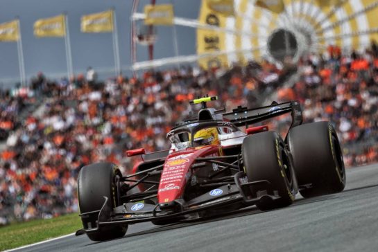 Lewis Hamilton (GBR) Scuderia Ferrari SF-26.
21.08.2026. Formula 1 World Championship, Rd 12, Dutch Grand Prix, Zandvoort, Netherlands, Sprint Qualifying Day.
- www.xpbimages.com, EMail: requests@xpbimages.com © Copyright: Moy / XPB Images