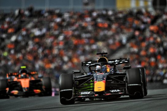 Max Verstappen (NLD) Red Bull Racing RB22.
21.08.2026. Formula 1 World Championship, Rd 12, Dutch Grand Prix, Zandvoort, Netherlands, Sprint Qualifying Day.
- www.xpbimages.com, EMail: requests@xpbimages.com © Copyright: Price / XPB Images