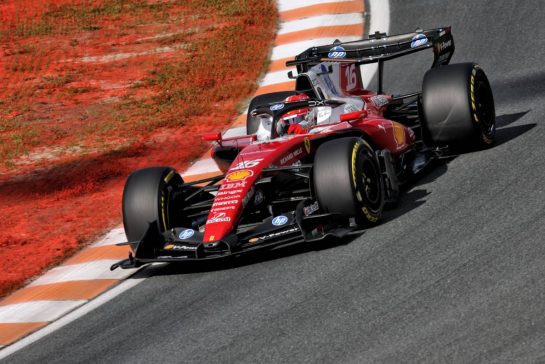 Charles Leclerc (MON) Scuderia Ferrari SF-26.
21.08.2026. Formula 1 World Championship, Rd 12, Dutch Grand Prix, Zandvoort, Netherlands, Sprint Qualifying Day.
- www.xpbimages.com, EMail: requests@xpbimages.com © Copyright: Moy / XPB Images