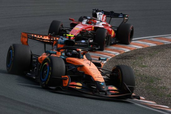 Lando Norris (GBR) McLaren F1 Team MCL40.
22.08.2026. Formula 1 World Championship, Rd 12, Dutch Grand Prix, Zandvoort, Netherlands, Sprint and Qualifying Day.
- www.xpbimages.com, EMail: requests@xpbimages.com © Copyright: Charniaux / XPB Images
