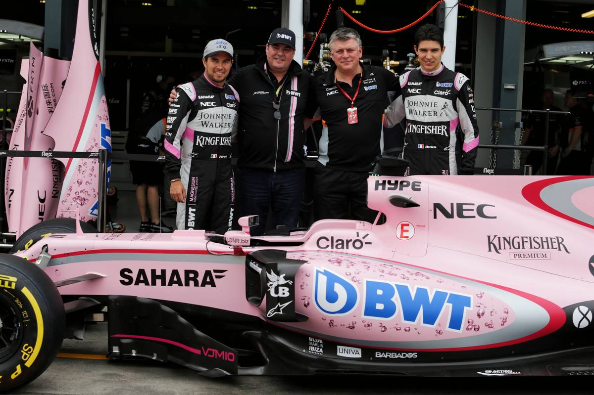Szafnauer reveals the wild origin story of Force India&rsquo;s pink livery
