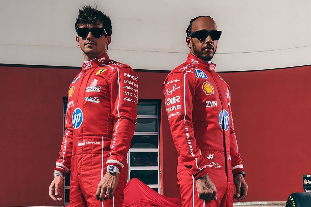 Ferrari unveil Schumacher-inspired race suits for Monza Ferrari unveil Schumacher-inspired race suits for Monza