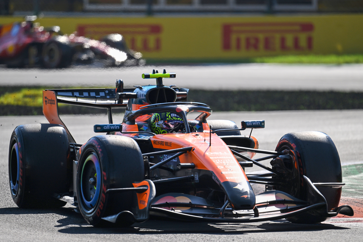 Norris casts doubt on Monza hat-trick after troubled Friday Norris casts doubt on Monza hat-trick after troubled Friday