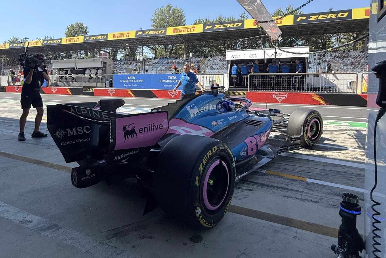 Italian Grand Prix Free Practice 1 - Results