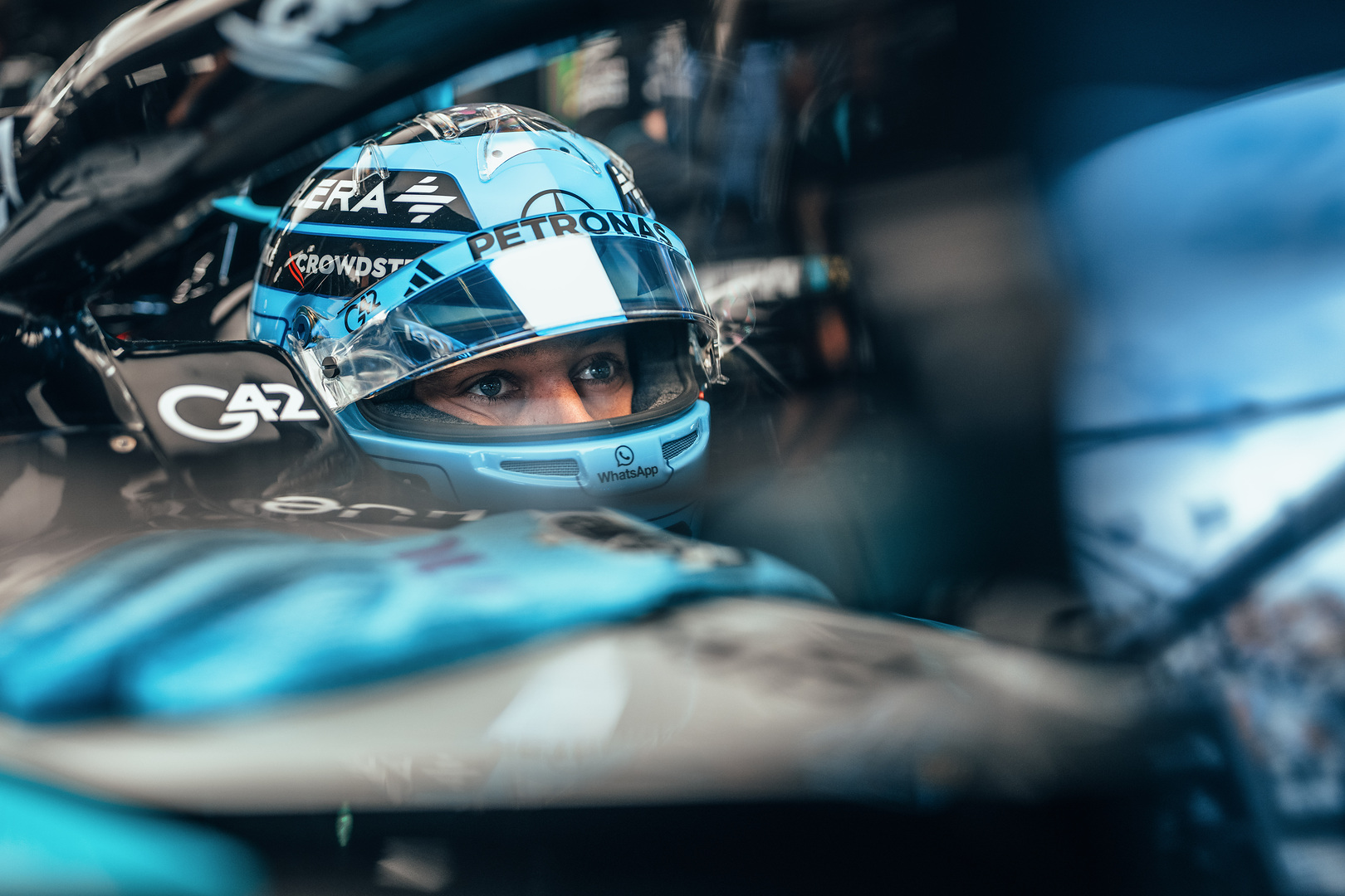 Wolff puzzled by Russell&rsquo;s missing pace: &lsquo;Where has it gone?&rsquo;