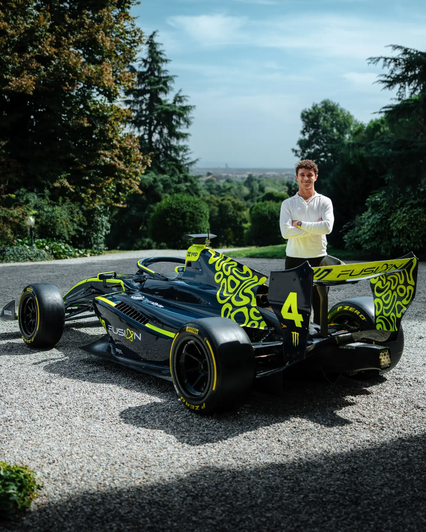 Norris launches LN4 Fusion race team and driver programme