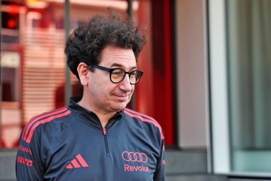 Mattia Binotto (ITA) Audi F1 Team Motorsport Chief Operating and Chief Technical Officer.
03.09.2026. Formula 1 World Championship, Rd 13, Italian Grand Prix, Monza, Italy, Preparation Day.
- www.xpbimages.com, EMail: requests@xpbimages.com © Copyright: Bearne / XPB Images
