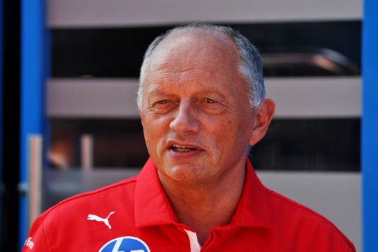 Frederic Vasseur (FRA) Scuderia Ferrari Team Principal.
03.09.2026. Formula 1 World Championship, Rd 13, Italian Grand Prix, Monza, Italy, Preparation Day.
- www.xpbimages.com, EMail: requests@xpbimages.com © Copyright: Rew / XPB Images