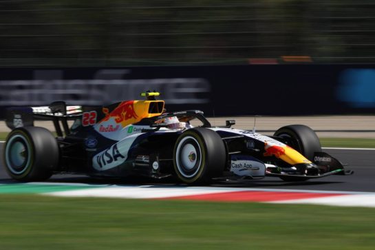 Yuki Tsunoda (JPN) Red Bull Racing. 04.09.2026. Formula 1 World Championship, Rd 13, Italian Grand Prix, Monza, Italy, Practice Day.- www.xpbimages.com, EMail: requests@xpbimages.com © Copyright: Dunbar / XPB Images