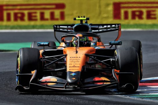 Lando Norris (GBR) McLaren F1 Team MCL40.
05.09.2026. Formula 1 World Championship, Rd 13, Italian Grand Prix, Monza, Italy, Qualifying Day.
- www.xpbimages.com, EMail: requests@xpbimages.com © Copyright: Dunbar / XPB Images