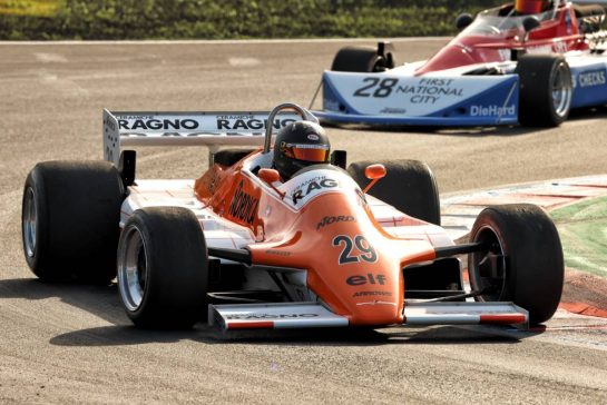 The 1982 Arrows A4.
05.09.2026. Formula 1 World Championship, Rd 13, Italian Grand Prix, Monza, Italy, Qualifying Day.
- www.xpbimages.com, EMail: requests@xpbimages.com © Copyright: Rew / XPB Images