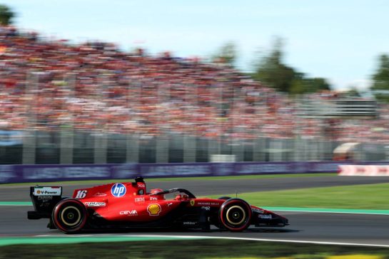 Charles Leclerc (MON) Scuderia Ferrari SF-26.
05.09.2026. Formula 1 World Championship, Rd 13, Italian Grand Prix, Monza, Italy, Qualifying Day.
- www.xpbimages.com, EMail: requests@xpbimages.com © Copyright: Rew / XPB Images