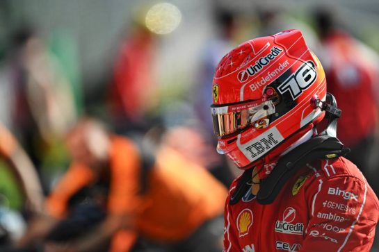 Charles Leclerc (MON) Scuderia Ferrari in qualifying parc ferme.
05.09.2026. Formula 1 World Championship, Rd 13, Italian Grand Prix, Monza, Italy, Qualifying Day.
- www.xpbimages.com, EMail: requests@xpbimages.com © Copyright: Price / XPB Images