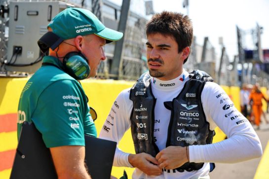 Lance Stroll (CDN) Aston Martin F1 Team on the grid.
06.09.2026. Formula 1 World Championship, Rd 13, Italian Grand Prix, Monza, Italy, Race Day.
- www.xpbimages.com, EMail: requests@xpbimages.com © Copyright: Batchelor / XPB Images