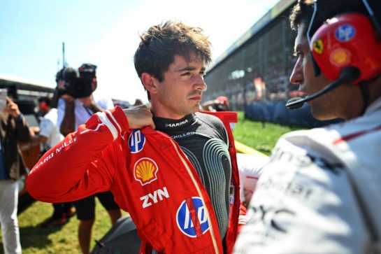 Charles Leclerc (MON) Scuderia Ferrari on the grid.
06.09.2026. Formula 1 World Championship, Rd 13, Italian Grand Prix, Monza, Italy, Race Day.
- www.xpbimages.com, EMail: requests@xpbimages.com © Copyright: Price / XPB Images