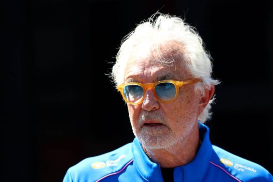 Flavio Briatore (ITA) Alpine F1 Team Executive Advisor.
10.09.2026. Formula 1 World Championship, Rd 14, Spanish Grand Prix, Madrid, Spain, Preparation Day.
- www.xpbimages.com, EMail: requests@xpbimages.com © Copyright: Batchelor / XPB Images