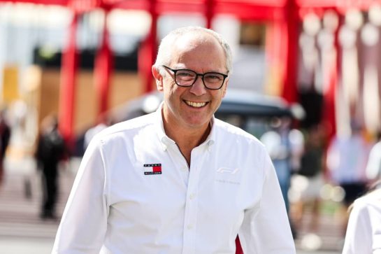 Stefano Domenicali (ITA) Formula One President and CEO.
11.09.2026 Formula 1 World Championship, Rd 14, Spanish Grand Prix, Madrid, Spain, Practice Day.
- www.xpbimages.com, EMail: requests@xpbimages.com © Copyright: Moy / XPB Images