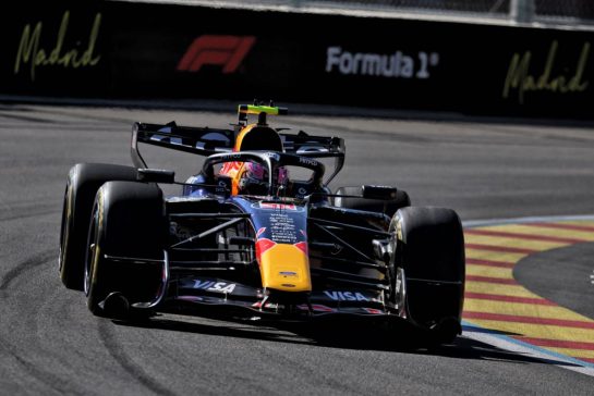 Liam Lawson (NZL) Red Bull Racing RB22.
11.09.2026 Formula 1 World Championship, Rd 14, Spanish Grand Prix, Madrid, Spain, Practice Day.
- www.xpbimages.com, EMail: requests@xpbimages.com © Copyright: Moy / XPB Images