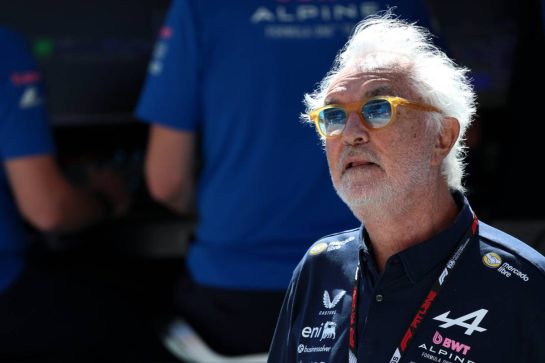 Flavio Briatore (ITA) Alpine F1 Team Executive Advisor.
12.09.2026. Formula 1 World Championship, Rd 14, Spanish Grand Prix, Madrid, Spain, Qualifying Day.
- www.xpbimages.com, EMail: requests@xpbimages.com © Copyright: Batchelor / XPB Images