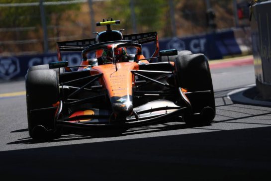 Lando Norris (GBR) McLaren F1 Team MCL40.
13.09.2026. Formula 1 World Championship, Rd 14, Spanish Grand Prix, Madrid, Spain, Race Day.
- www.xpbimages.com, EMail: requests@xpbimages.com © Copyright: Bearne / XPB Images