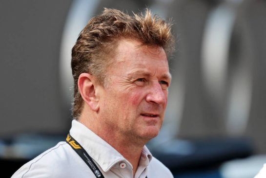 Allan McNish (GBR) Audi F1 Team Racing Director.
23.09.2026. Formula One World Championship, Rd 15, Azerbaijan Grand Prix, Baku, Azerbaijan, Preparations Day.
- www.xpbimages.com, EMail: requests@xpbimages.com © Copyright: Batchelor / XPB Images