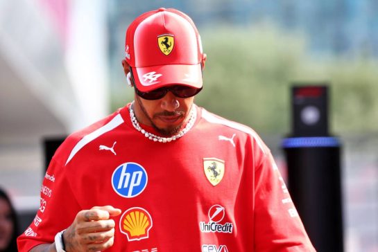 Lewis Hamilton (GBR) Scuderia Ferrari.
23.09.2026. Formula One World Championship, Rd 15, Azerbaijan Grand Prix, Baku, Azerbaijan, Preparations Day.
- www.xpbimages.com, EMail: requests@xpbimages.com © Copyright: Bearne / XPB Images