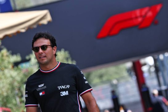 Sergio Perez (MEX) Cadillac Formula 1 Team.
23.09.2026. Formula One World Championship, Rd 15, Azerbaijan Grand Prix, Baku, Azerbaijan, Preparations Day.
- www.xpbimages.com, EMail: requests@xpbimages.com © Copyright: Bearne / XPB Images