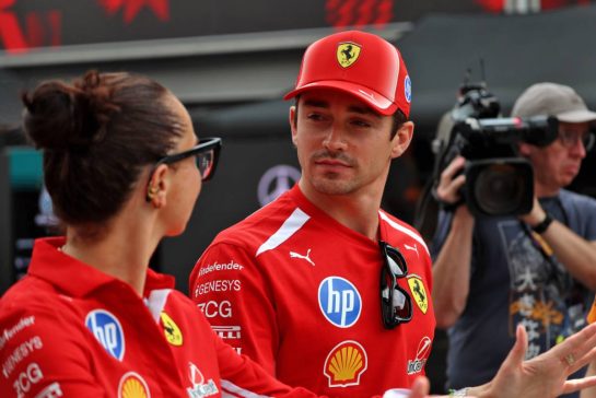 Charles Leclerc (MON) Scuderia Ferrari.
23.09.2026. Formula One World Championship, Rd 15, Azerbaijan Grand Prix, Baku, Azerbaijan, Preparations Day.
- www.xpbimages.com, EMail: requests@xpbimages.com © Copyright: Rew / XPB Images