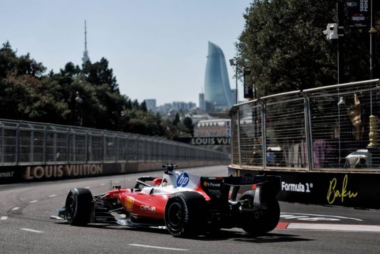 Charles Leclerc (MON) Scuderia Ferrari SF-26.
24.09.2026. Formula One World Championship, Rd 15, Azerbaijan Grand Prix, Baku, Azerbaijan, Practice Day.
- www.xpbimages.com, EMail: requests@xpbimages.com © Copyright: Charniaux / XPB Images