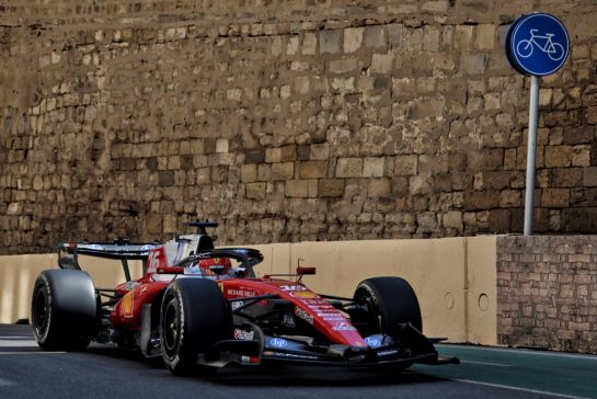 Charles Leclerc (MON) Scuderia Ferrari SF-26.
24.09.2026. Formula One World Championship, Rd 15, Azerbaijan Grand Prix, Baku, Azerbaijan, Practice Day.
- www.xpbimages.com, EMail: requests@xpbimages.com © Copyright: Rew / XPB Images