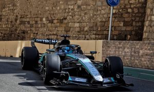 Azerbaijan GP: Russell sets the pace in FP1 as Antonelli hits trouble