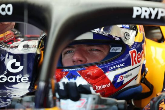 Max Verstappen (NLD) Red Bull Racing RB22.
24.09.2026. Formula One World Championship, Rd 15, Azerbaijan Grand Prix, Baku, Azerbaijan, Practice Day.
- www.xpbimages.com, EMail: requests@xpbimages.com © Copyright: Batchelor / XPB Images