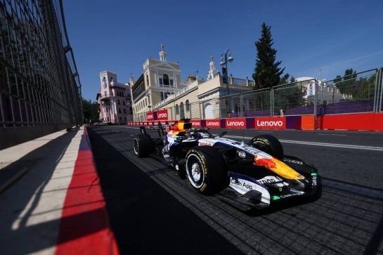 Arvid Lindblad (GBR) Racing Bulls Formula One Team VCARB 03.
24.09.2026. Formula One World Championship, Rd 15, Azerbaijan Grand Prix, Baku, Azerbaijan, Practice Day.
- www.xpbimages.com, EMail: requests@xpbimages.com © Copyright: Bearne / XPB Images