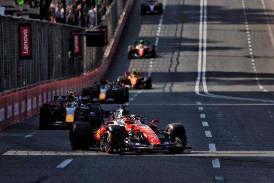 Charles Leclerc (MON) Scuderia Ferrari SF-26.
26.09.2026. Formula One World Championship, Rd 15, Azerbaijan Grand Prix, Baku, Azerbaijan, Race Day.
- www.xpbimages.com, EMail: requests@xpbimages.com © Copyright: Rew / XPB Images