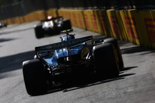 Carlos Sainz (ESP) Williams F1 Team FW48.
26.09.2026. Formula One World Championship, Rd 15, Azerbaijan Grand Prix, Baku, Azerbaijan, Race Day.
- www.xpbimages.com, EMail: requests@xpbimages.com © Copyright: Bearne / XPB Images