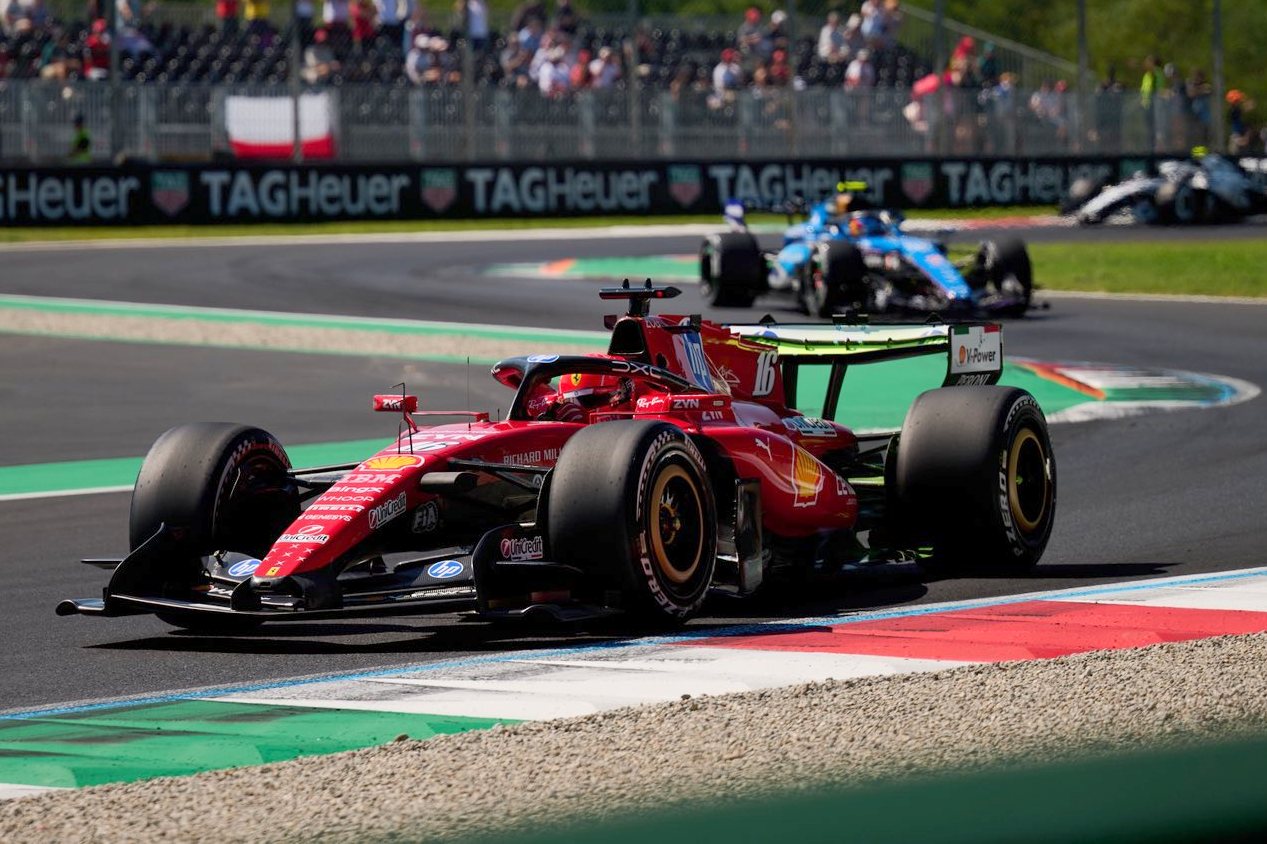 Italian GP: Ferrari reigns in FP1 as Leclerc edges Hamilton Italian GP: Ferrari reigns in FP1 as Leclerc edges Hamilton