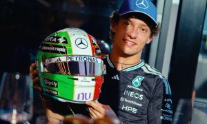 The Doctor’s blessing: Antonelli unveils Rossi-inspired Monza lid