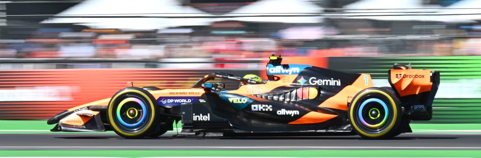 Mexico City GP: Norris on top by 0.001s from Antonelli in FP3