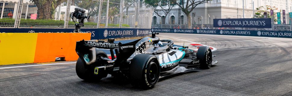 Russell faces another grid penalty as Mercedes weighs its options
