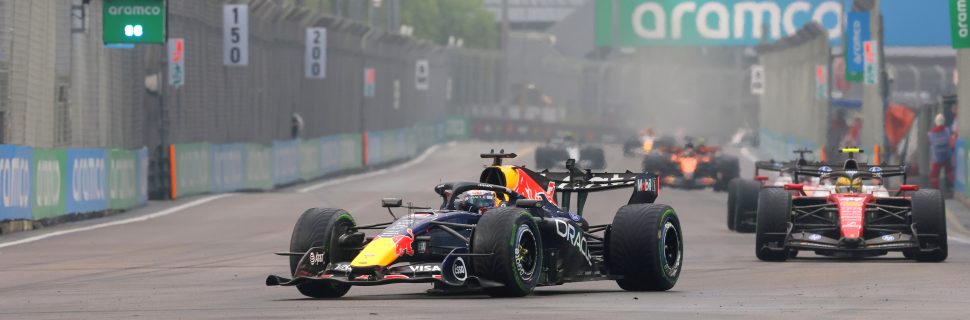 Singapore GP: Verstappen wins dramatic Sprint as Russell crashes