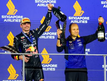 Verstappen admits Singapore podium with Lambiase ‘very special’